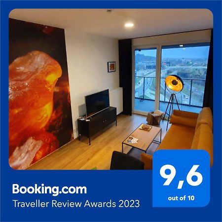 Apartament Bursztynowy Modern Tower グディニャ エクステリア 写真