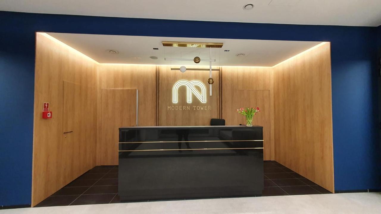Apartament Bursztynowy Modern Tower グディニャ エクステリア 写真