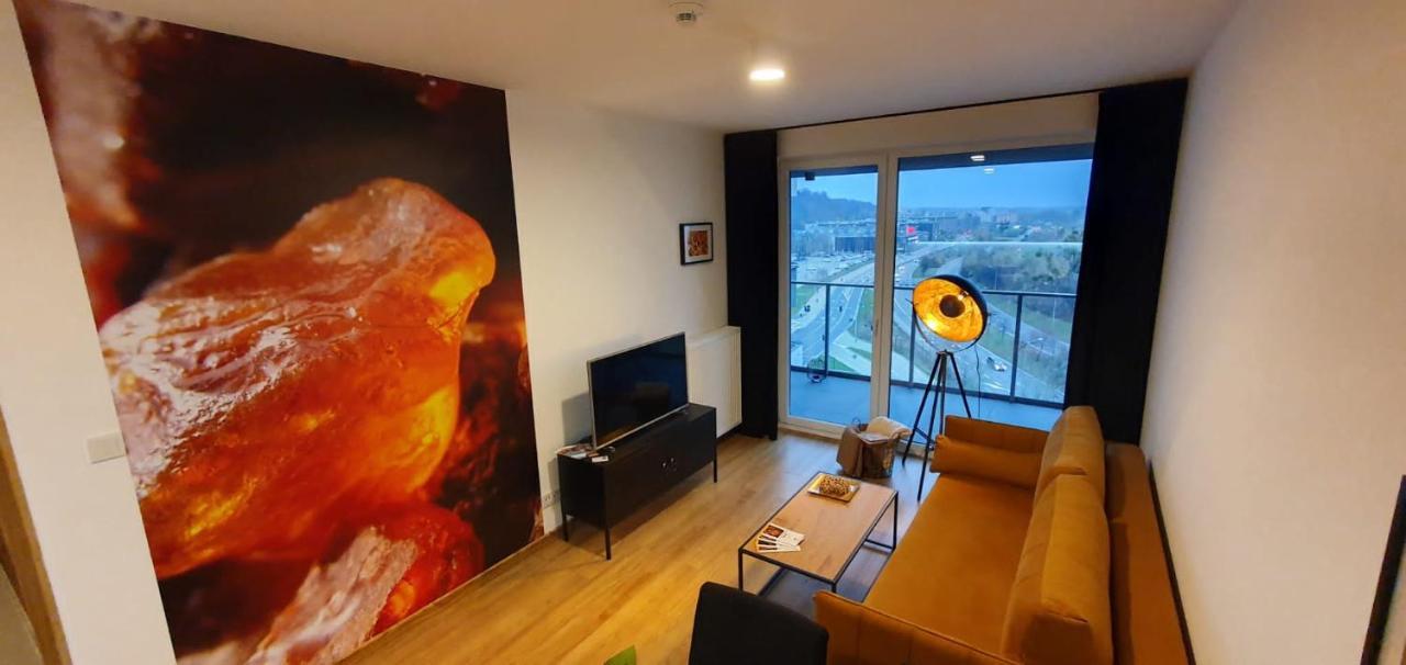 Apartament Bursztynowy Modern Tower グディニャ エクステリア 写真